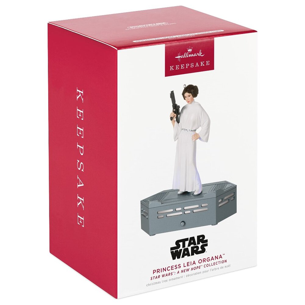 New! Star Wars Storytellers Princess Leia Organa Hallmark Keepsake Ornament 2022
